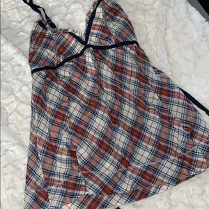 Abercrombie and fitch plaid top